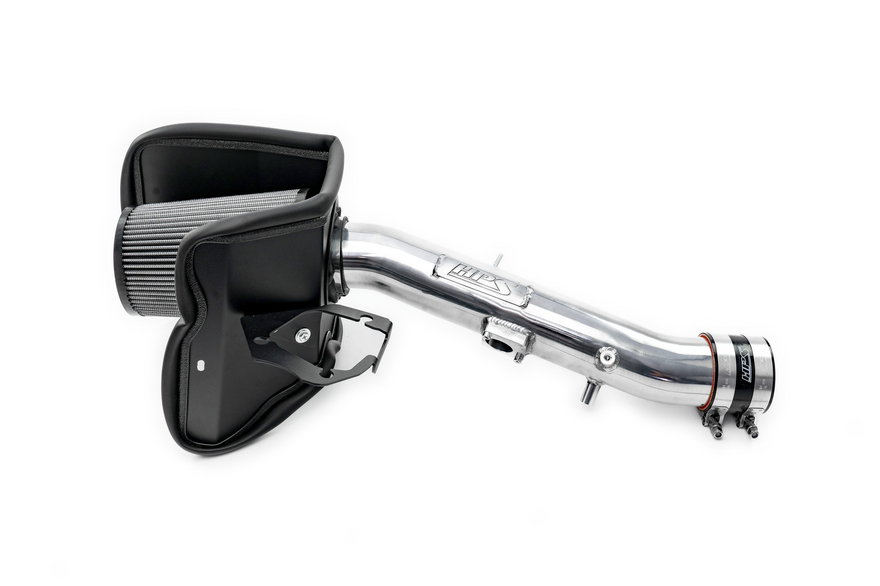 HPS Performance Polished Cold Air Intake Kit Toyota 2012-2015 Tacoma 4.0L V6 2nd Gen Taco 827-718P