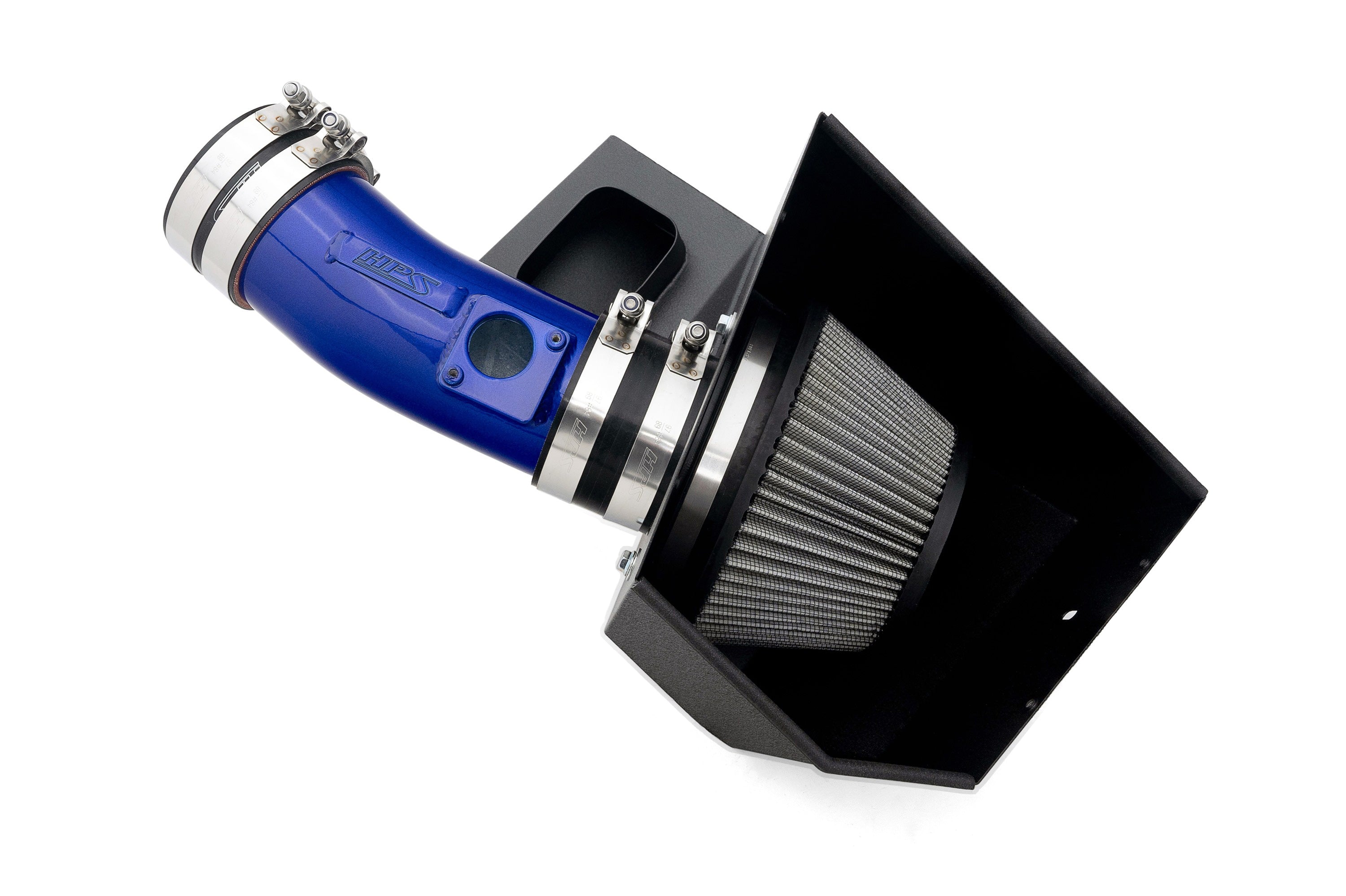 HPS Performance Blue Cold Air Intake Kit with Heat Shield Acura 2022-2025 MDX Type-S 3.0L Turbo 827-728BL
