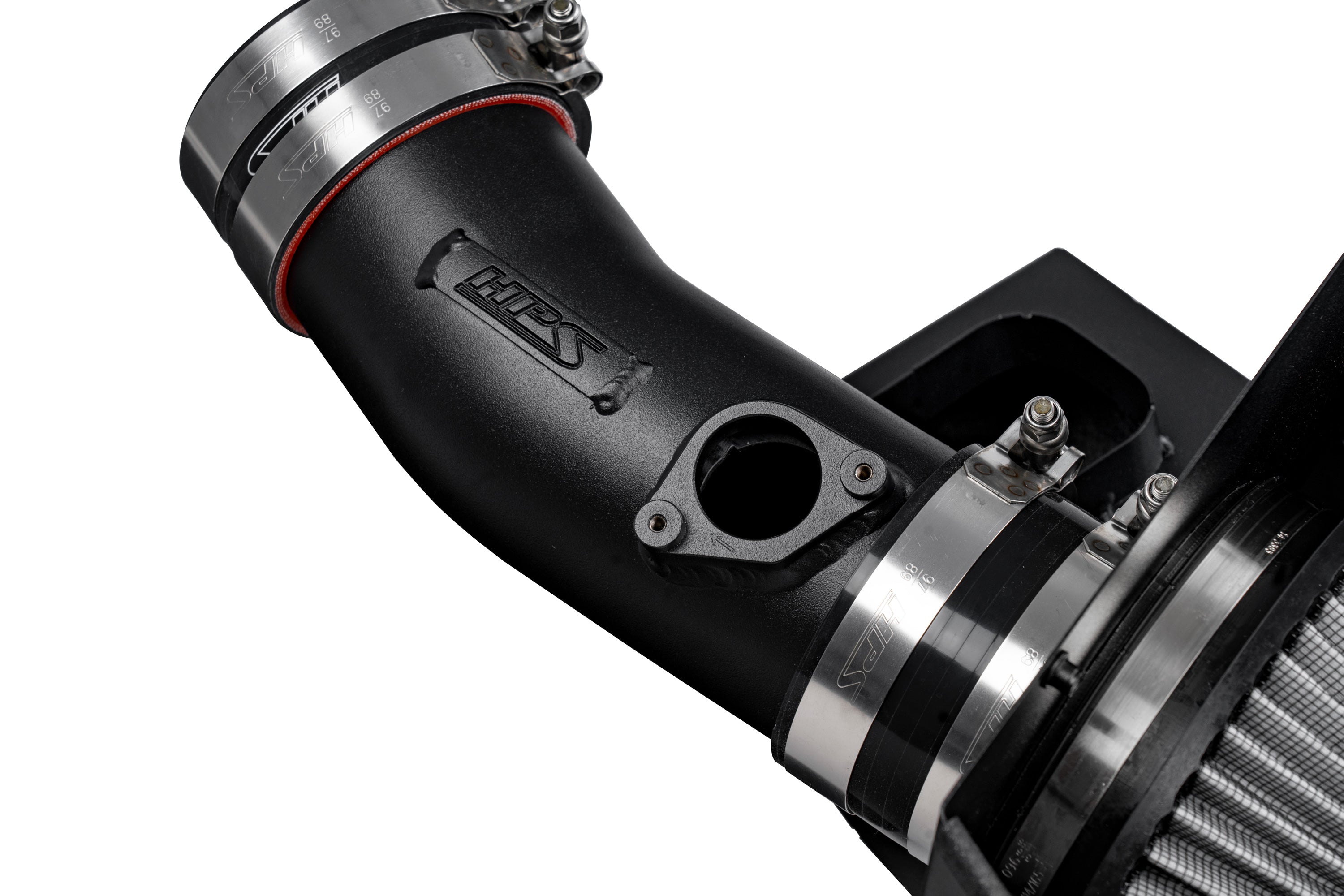 HPS Performance Cold Air Intake CNC Machined MAS Flange Acura 2022-2024 MDX Type-S 3.0L Turbo 827-728