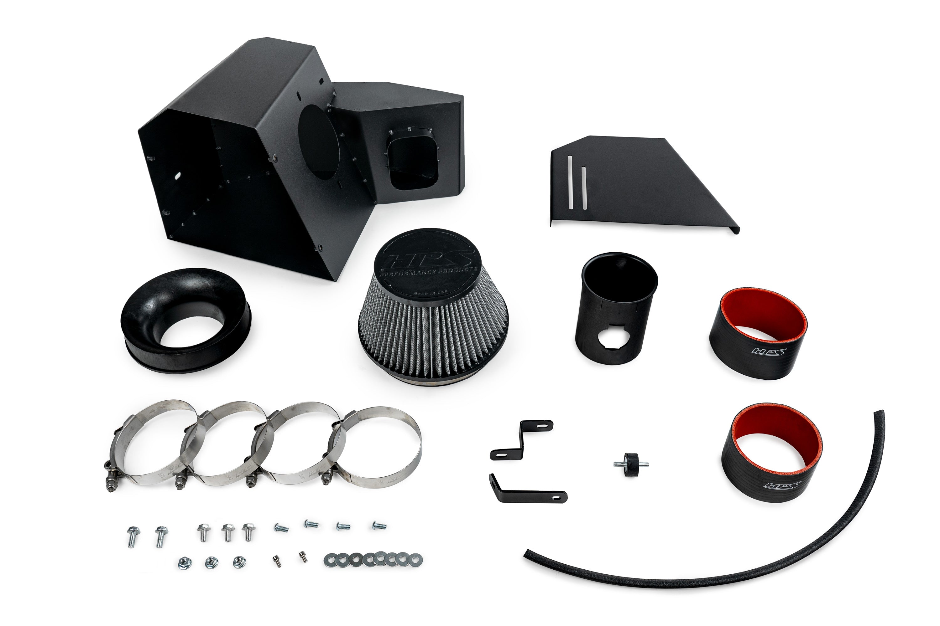 HPS Performance Air Intake with Heat Shield, Acura 2022-2025 MDX Type-S 3.0L Turbo, 827-728