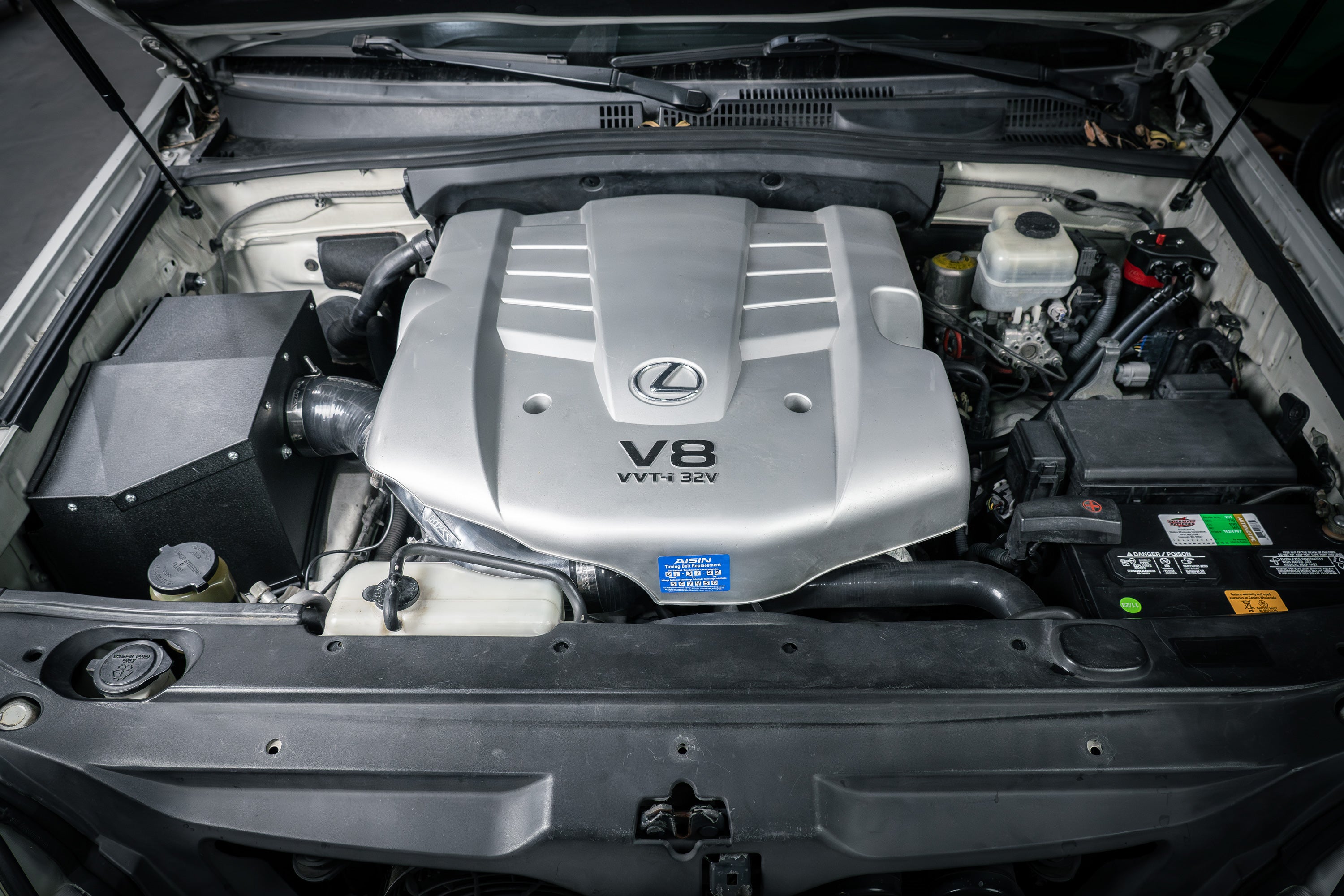 HPS Performance Cold Air Intake Kit Installed 2005-2009 Lexus GX470 4.7L V8 J120 827-730