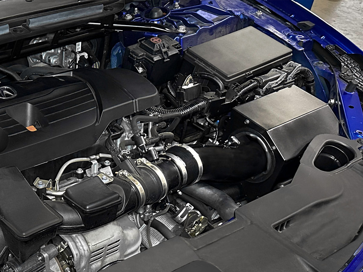 HPS Cold Air Intake Kit with Heat Shield 20202022 Acura TLX A Spec 2