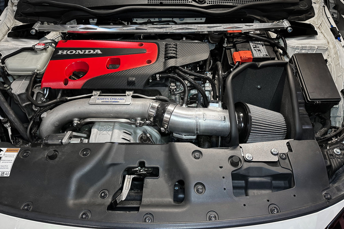 HPS Cold Air Intake Kit Heat Shield FK8 Honda Civic Type R 2.0L Turbo ...
