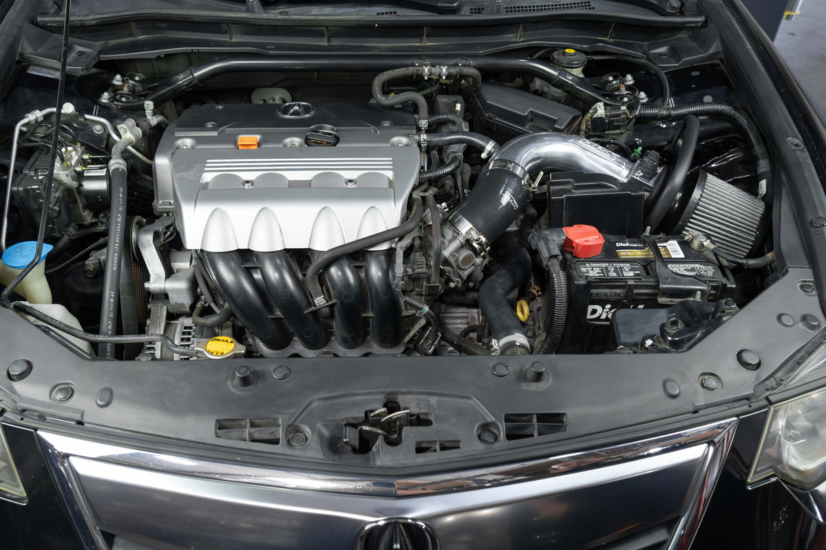 HPS All-New Performance Cold Air Intake Kit with Heat Shield Installed 2009-2014 Acura TSX 2.4L 827-738