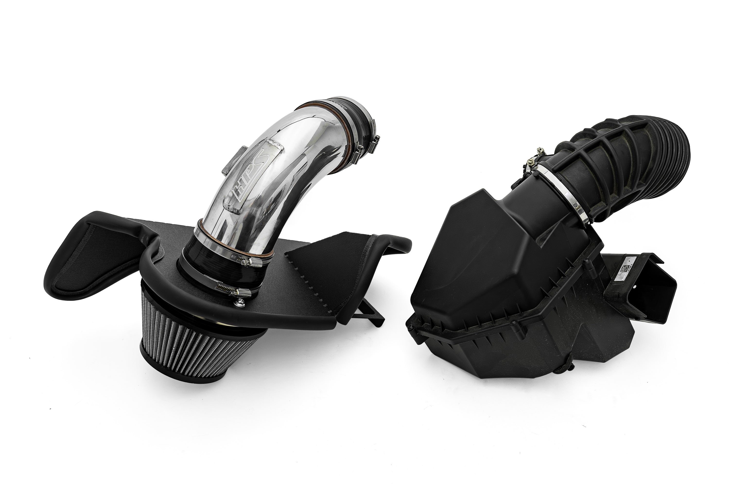 HPS Performance Cold Air Intake Kit 827-739 vs OEM restrictive air box 2023-2024 BMW X7 3.0L Turbo B58 G07 