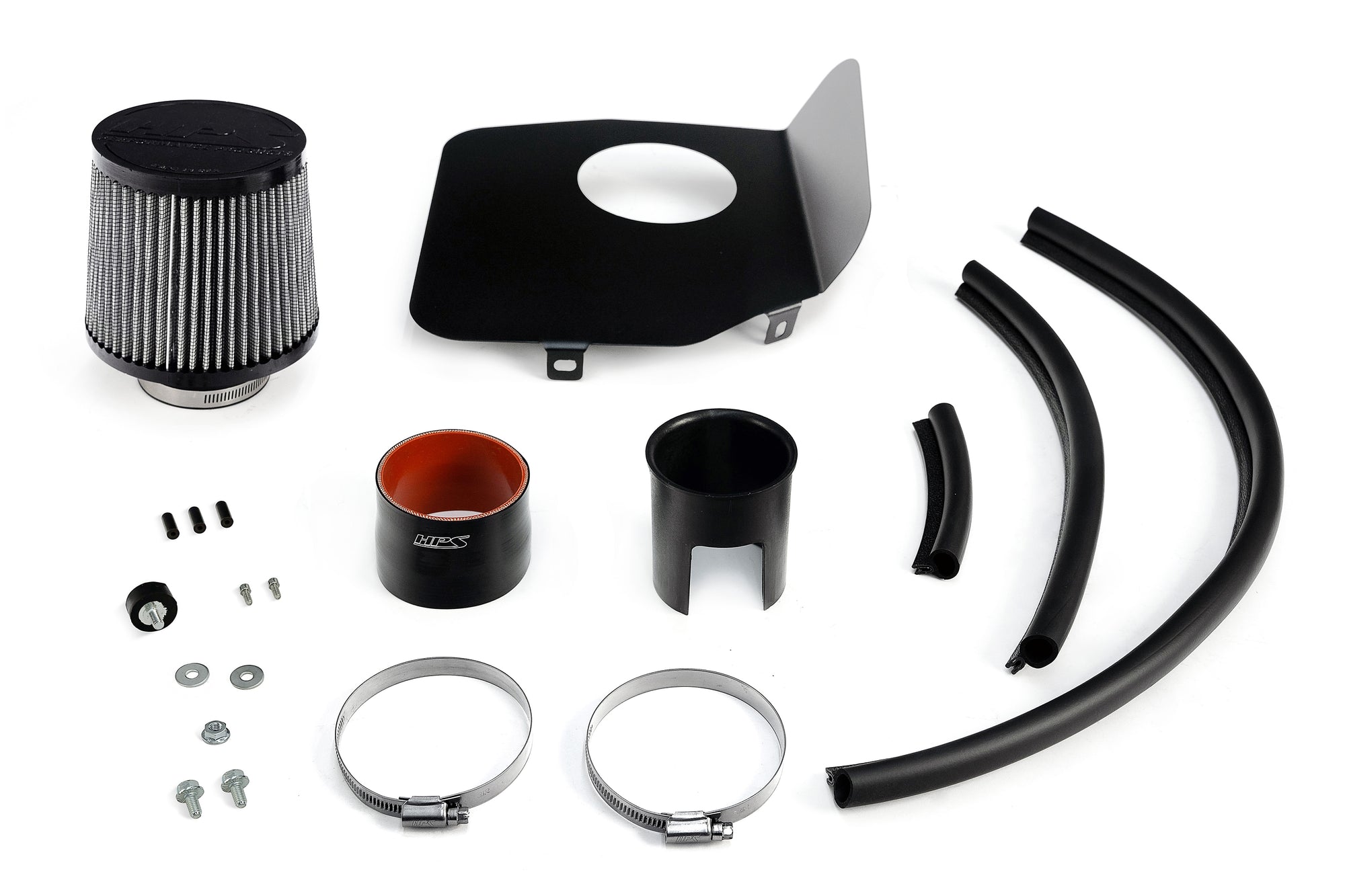 HPS Performance Air Intake Kit with Heat Shield, 2006-2012 Toyota RAV4 3.5L V6, 827-740