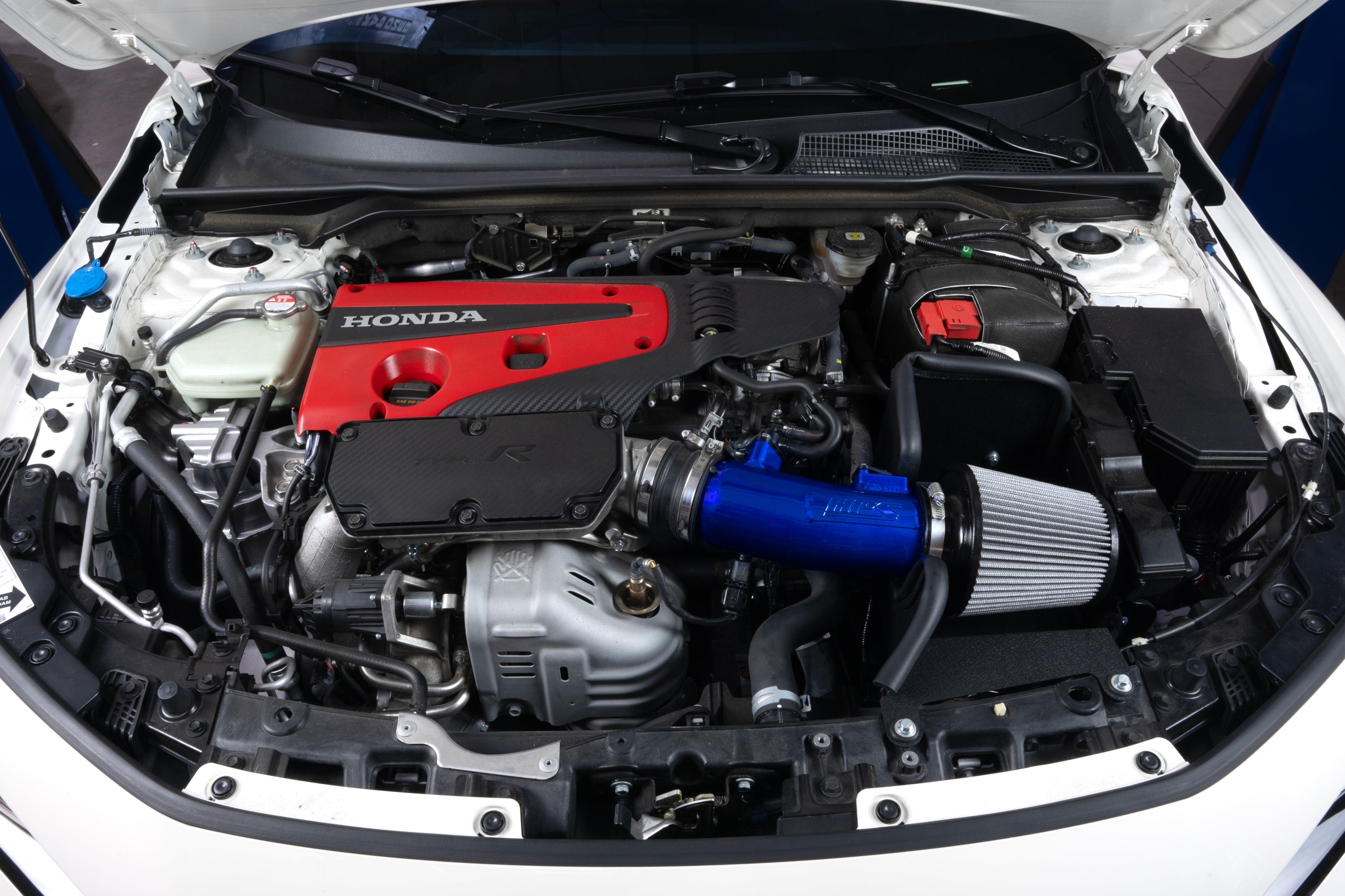 HPS Air Intake Kit with Heat Shield, 2023-2025 Honda Civic Type R FL5 2.0L Turbo, 827-741, Open Box