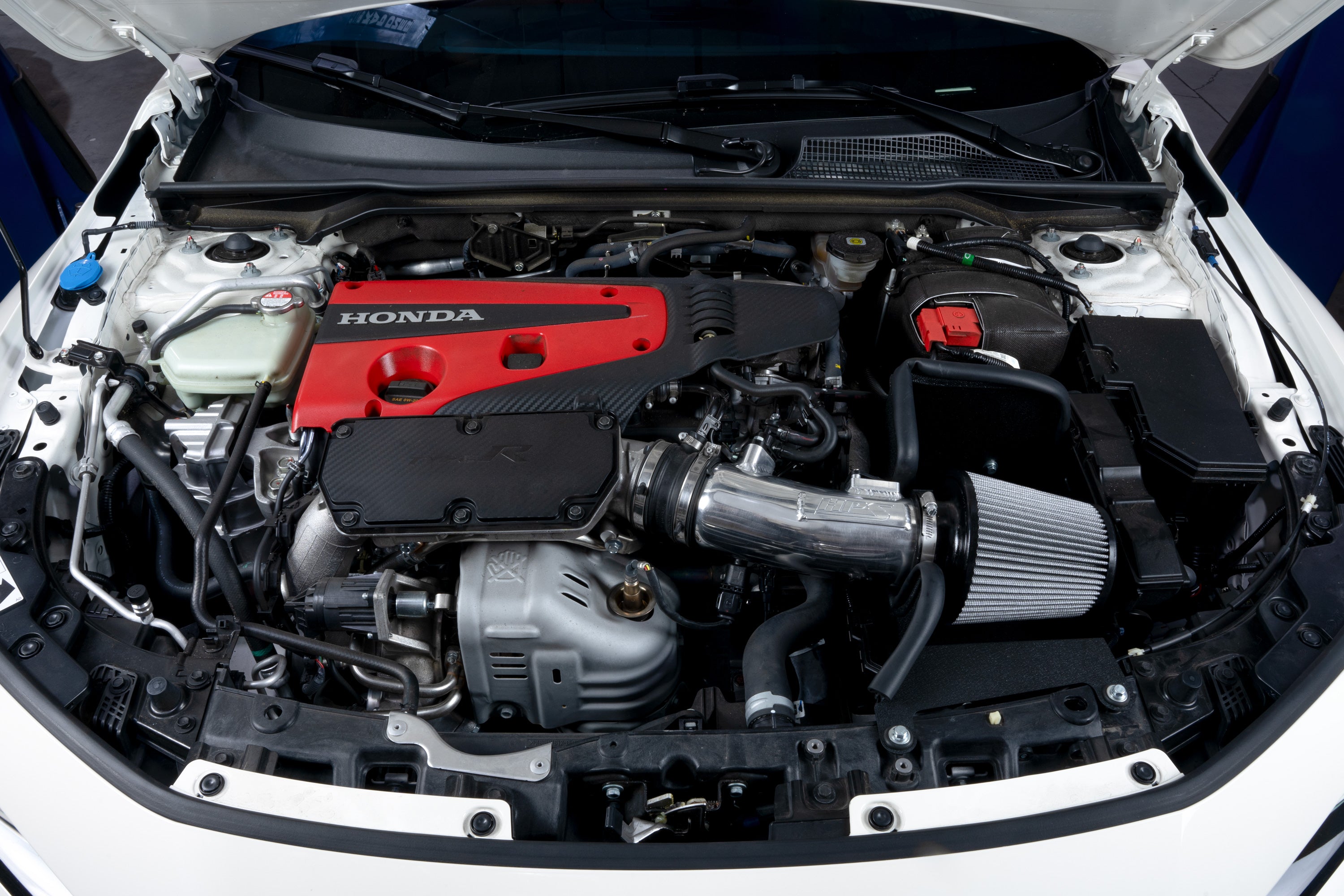 HPS Cold Air Intake Kit Heat Shield FL5 Honda Civic Type R 2.0L Turbo ...
