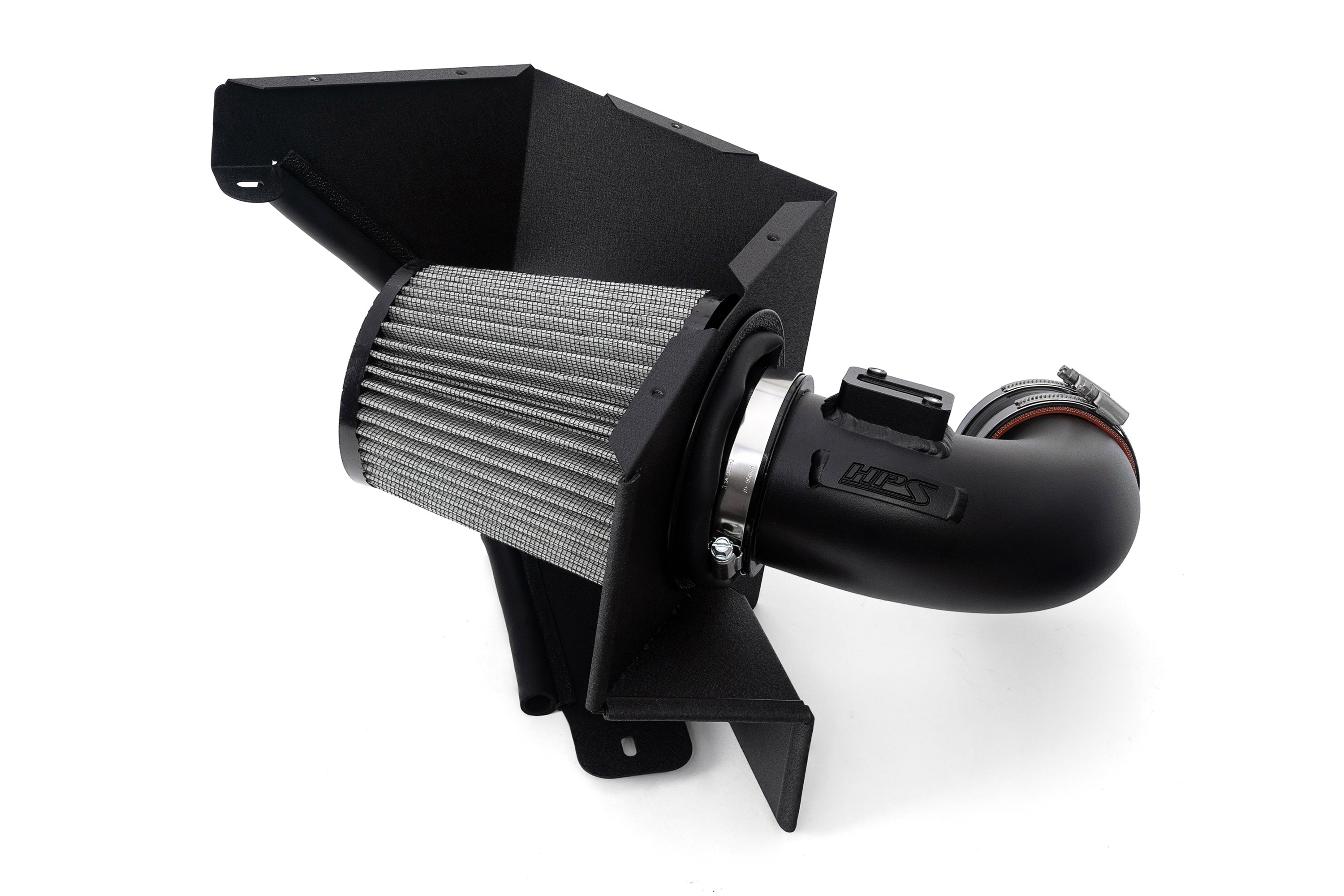 HPS Performance Black Cold Air Intake System BMW 430i Gran Coupe 2.0L Turbo B48 G26 827-770WB