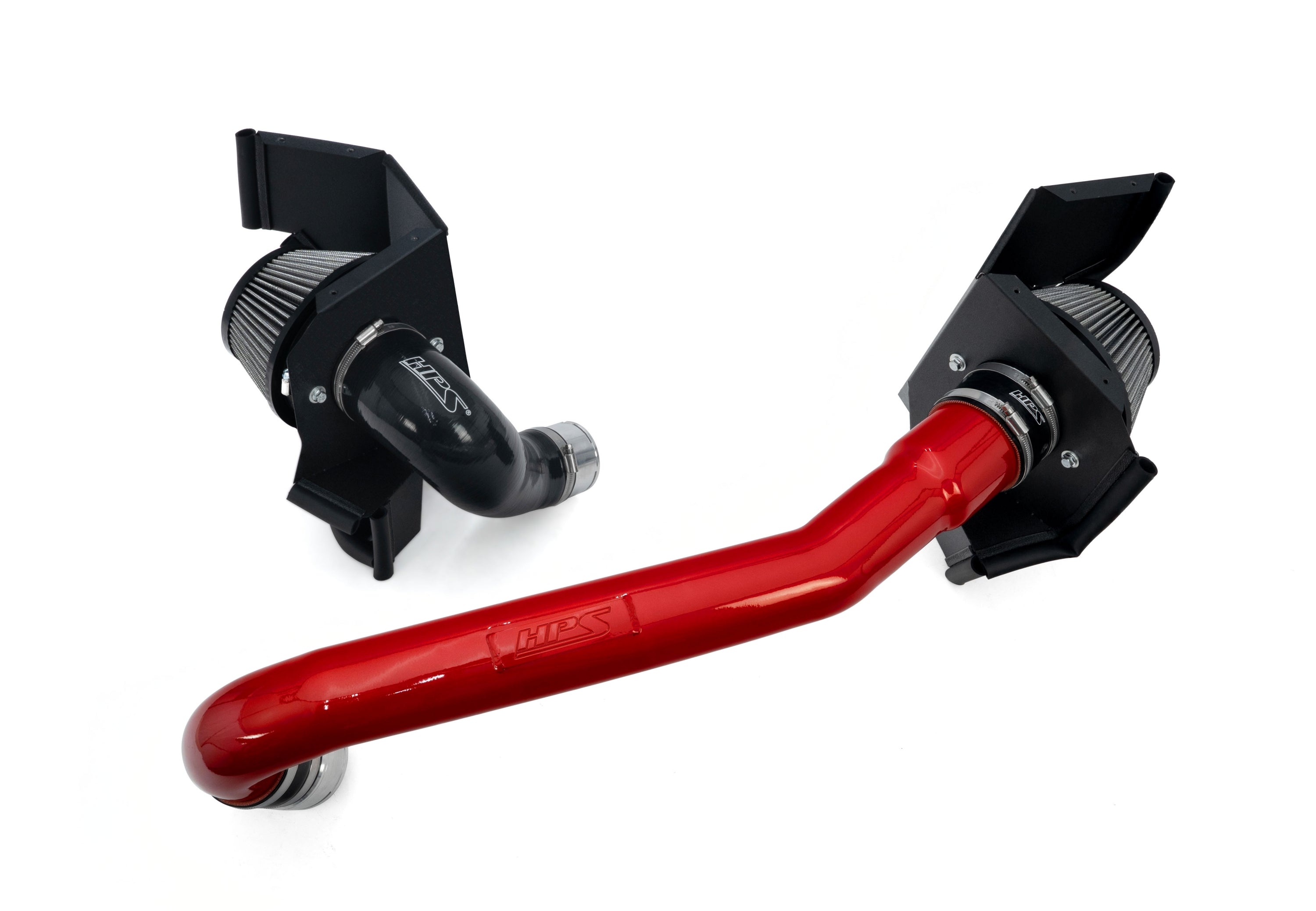 HPS Performance Red Cold Air Intake Induction System 2021-2025 BMW M2 M3 M4 G80 G82 G83 G87 3.0L Turbo 827-772R