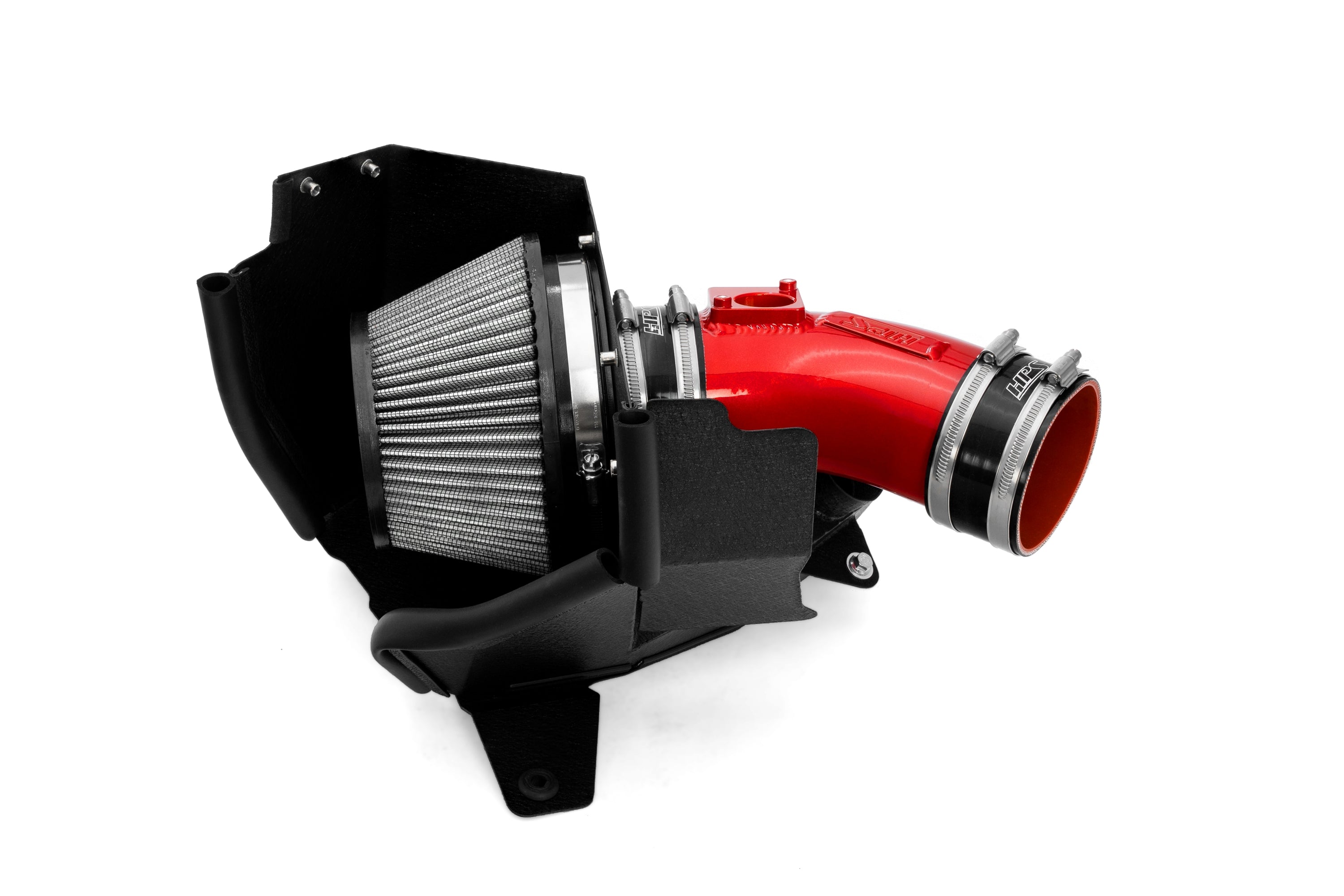 HPS Performance Red Cold Air Intake Kit with Heat Shield 2nd Gen Acura TLX Type S 3.0L Turbo 827-783R
