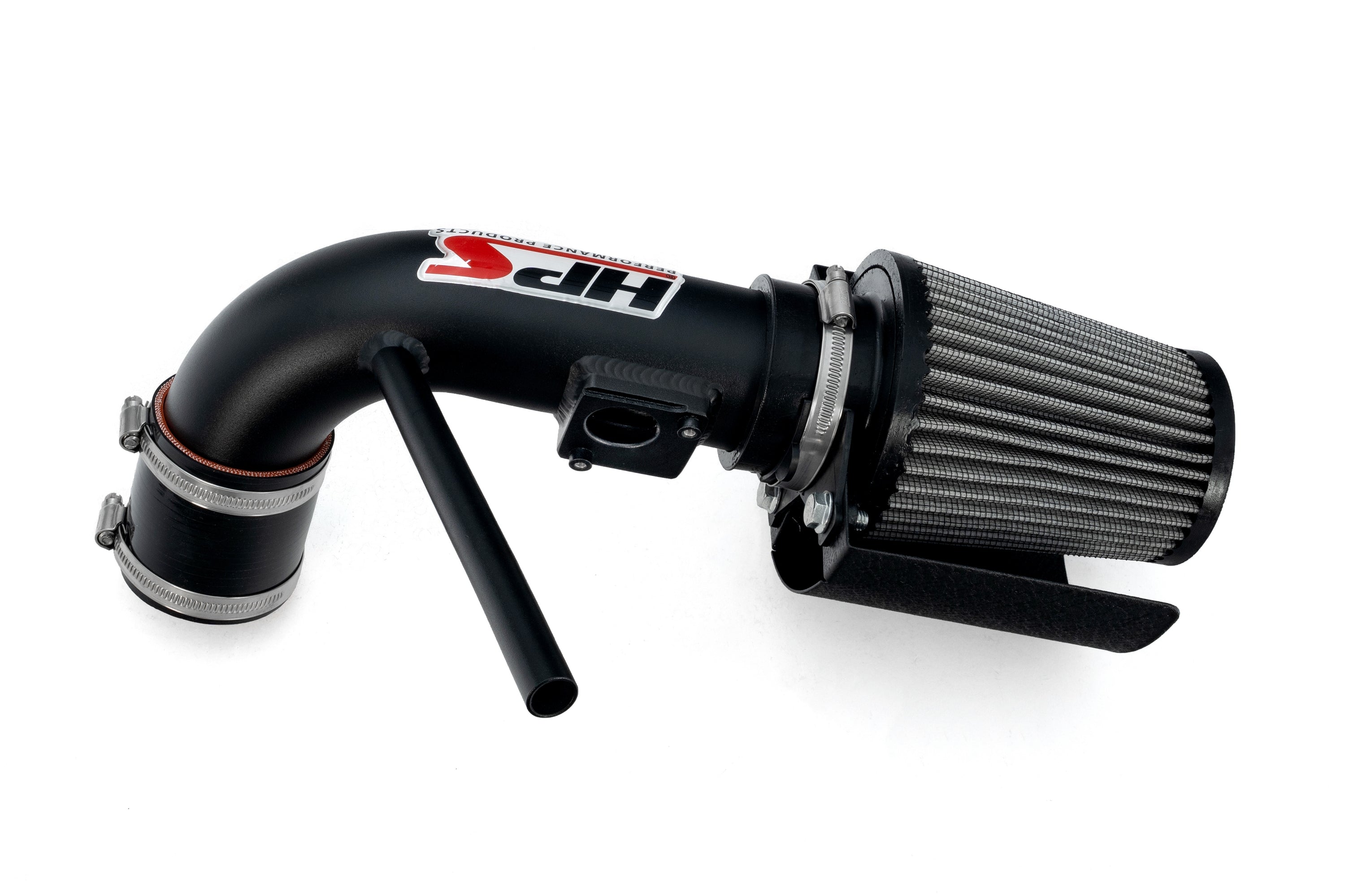 HPS Performance Air Intake Kit with Heat Shield, 2012-2017 Toyota Prius V 1.8L, Black, 827-784WB