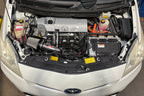 HPS Performance Cold Air Intake Kit with Heat Shield installed 2010-2017 Toyota Prius V 1.8L 827-784