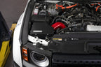 HPS Performance Cold Air Intake Kit with Heat Shield installed 5th Gen Toyota Land Cruiser 2.4L Turbo J250 827-786