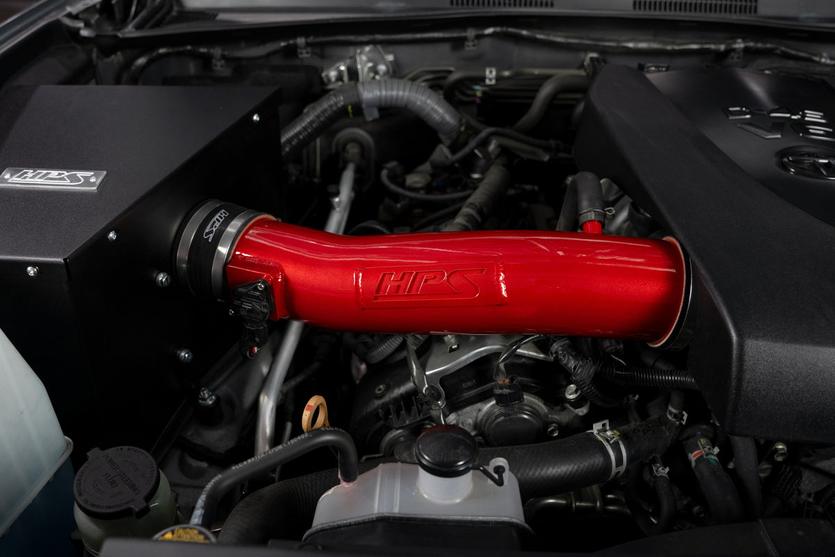 HPS Performance Air Intake Kit 2016-2023 Toyota Tacoma 3.5L V6, Includes Heat Shield, 827-792