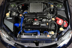 HPS Performance Blue Cold Air Intake Kit Installed 2008-2014 Subaru WRX STI 2.5L Turbo 837-778BL