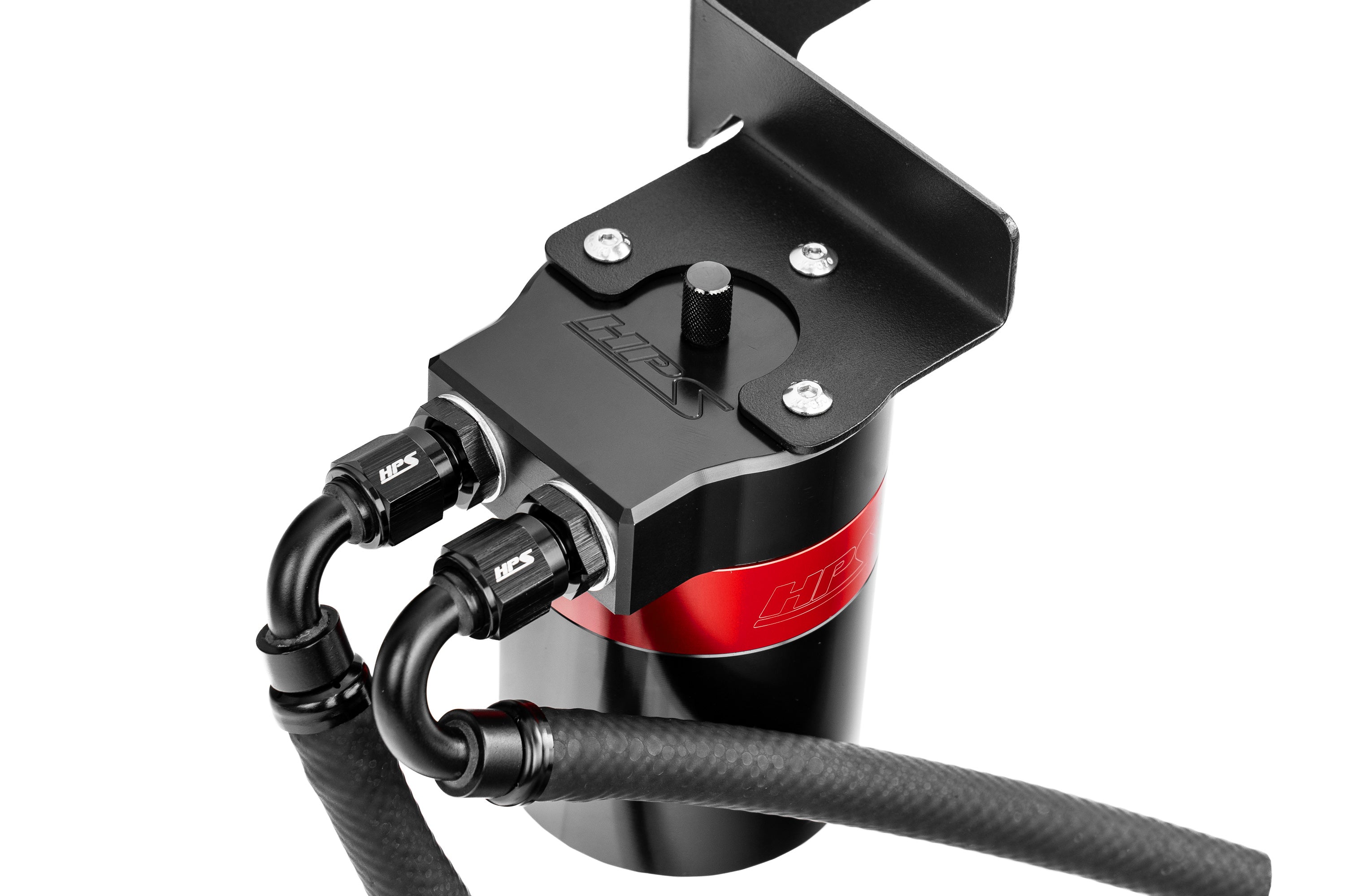 HPS Performance Aluminum Oil Catch Can Kit Honda Civic Type R 2.0L Turbo FK8 FL5 860-002