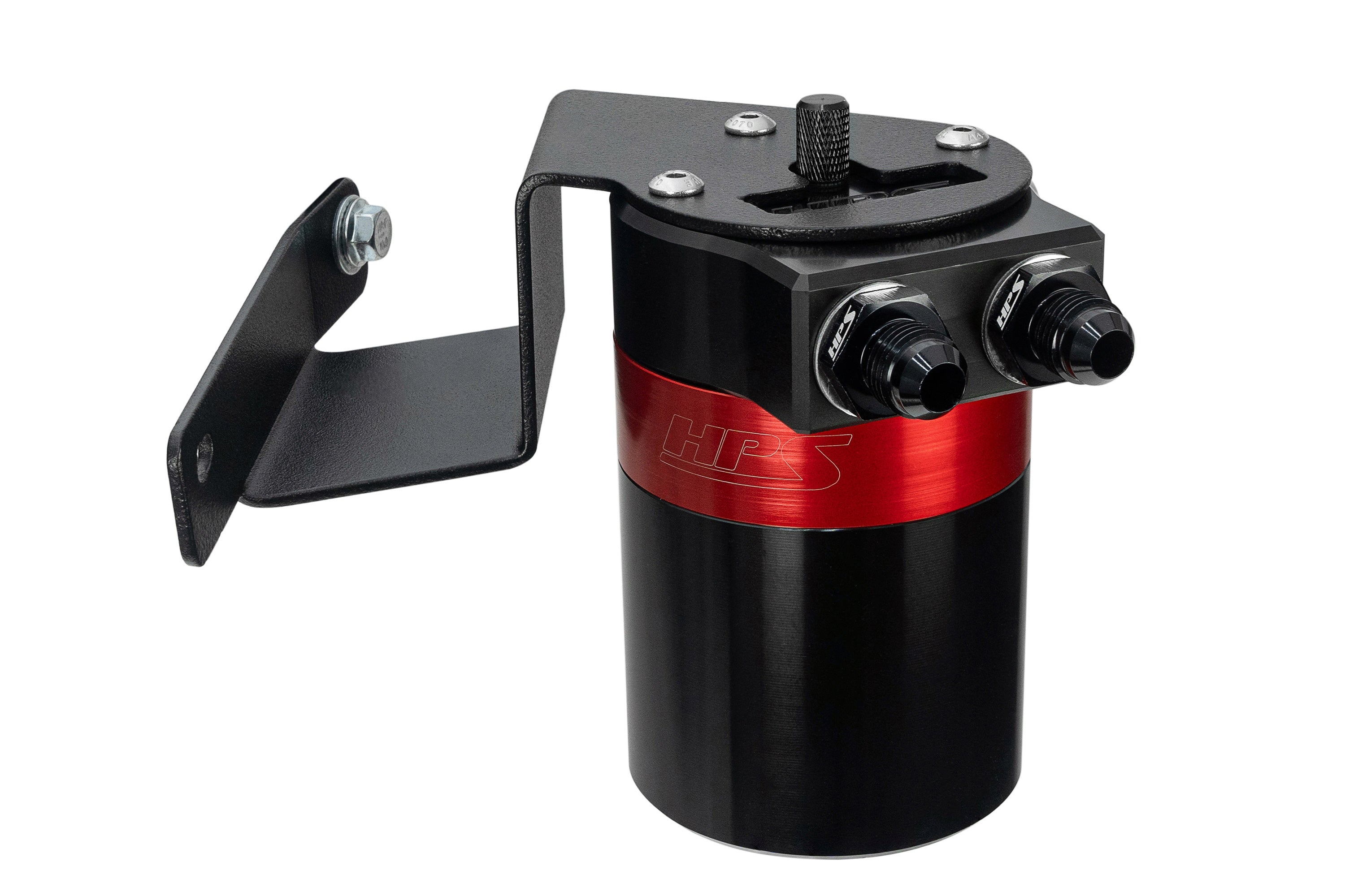 HPS Performance Aluminum Oil Catch Can Kit 2009-2014 Acura TSX 2.4L, 860-013