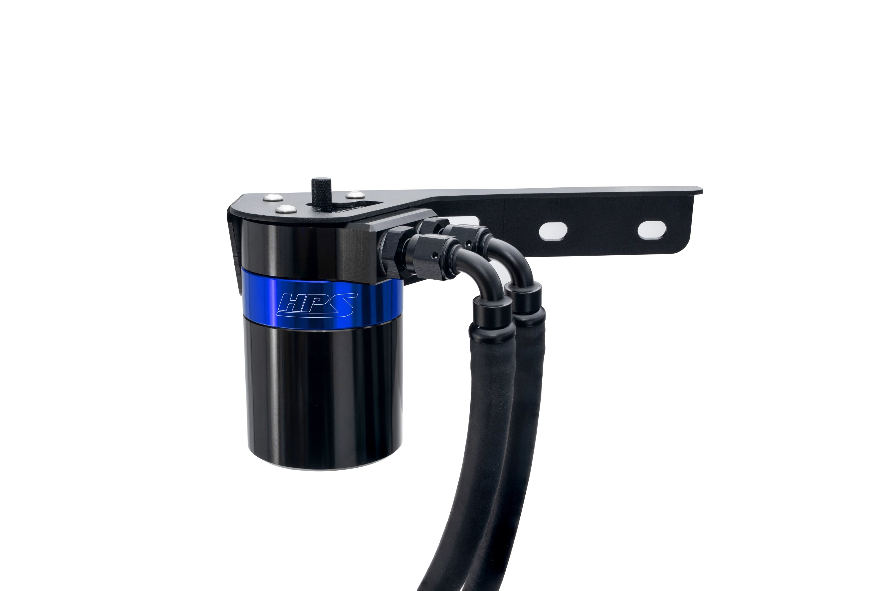 HPS Performance Blue Aluminum Oil Catch Can Kit AOS 2019-2025 Acura RDX 2.0L Turbo K20C4 860-015BL