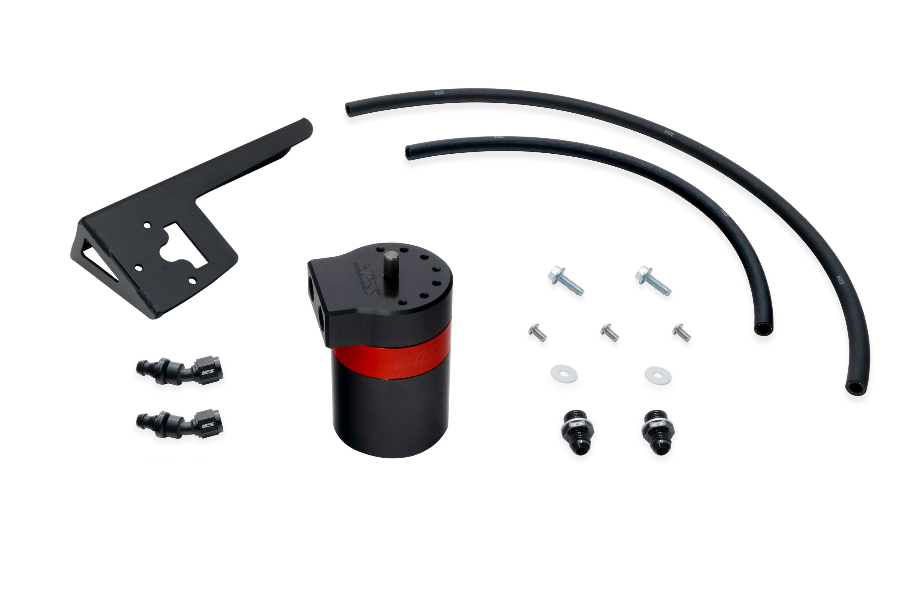 HPS Performance Aluminum Oil Catch Can Kit AOS Separator 4th Gen Toyota 4Runner 4.7L V8 860-018