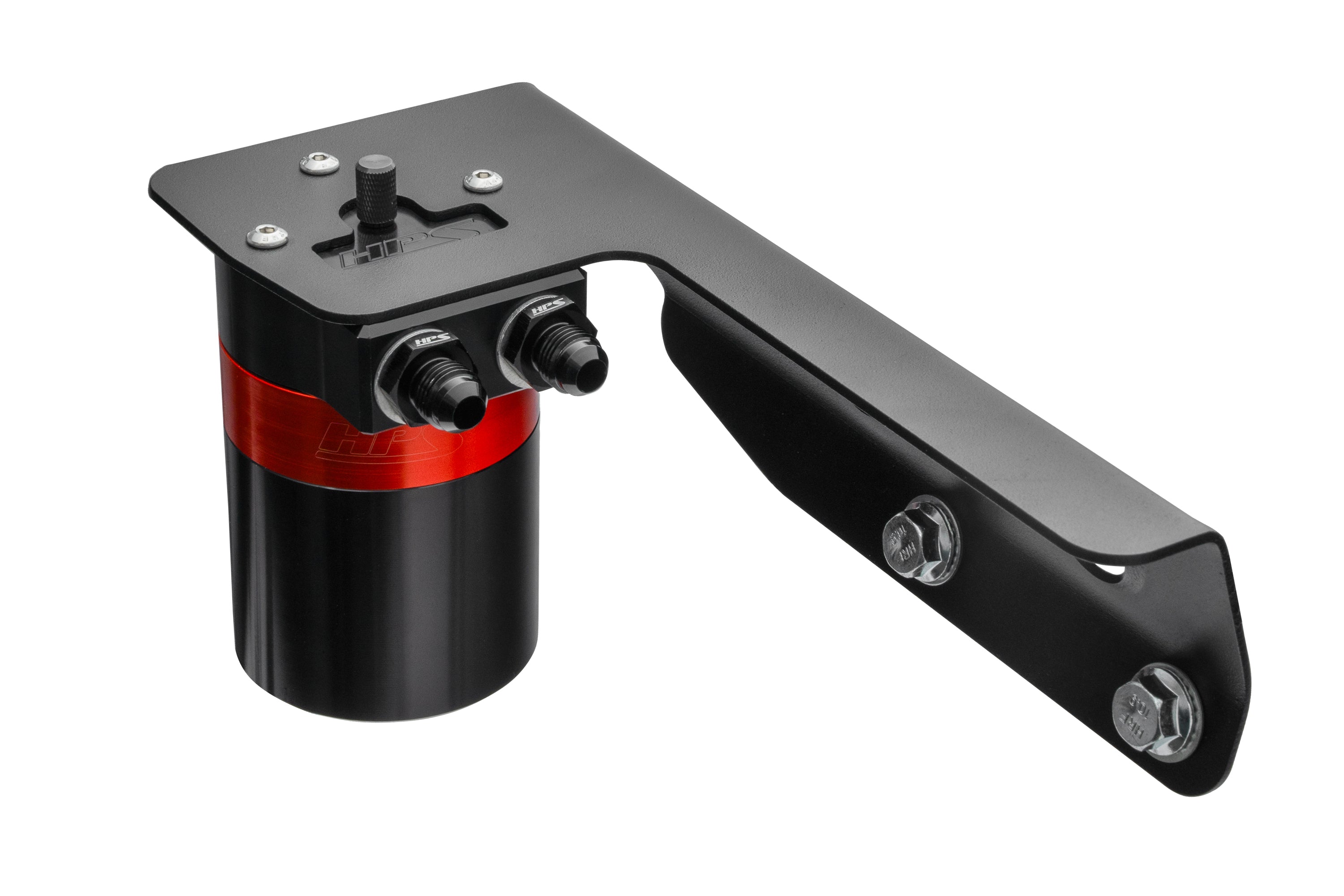 HPS Performance Aluminum Oil Catch Can Kit 2016-2023 Toyota Tacoma 3.5L V6, 860-021