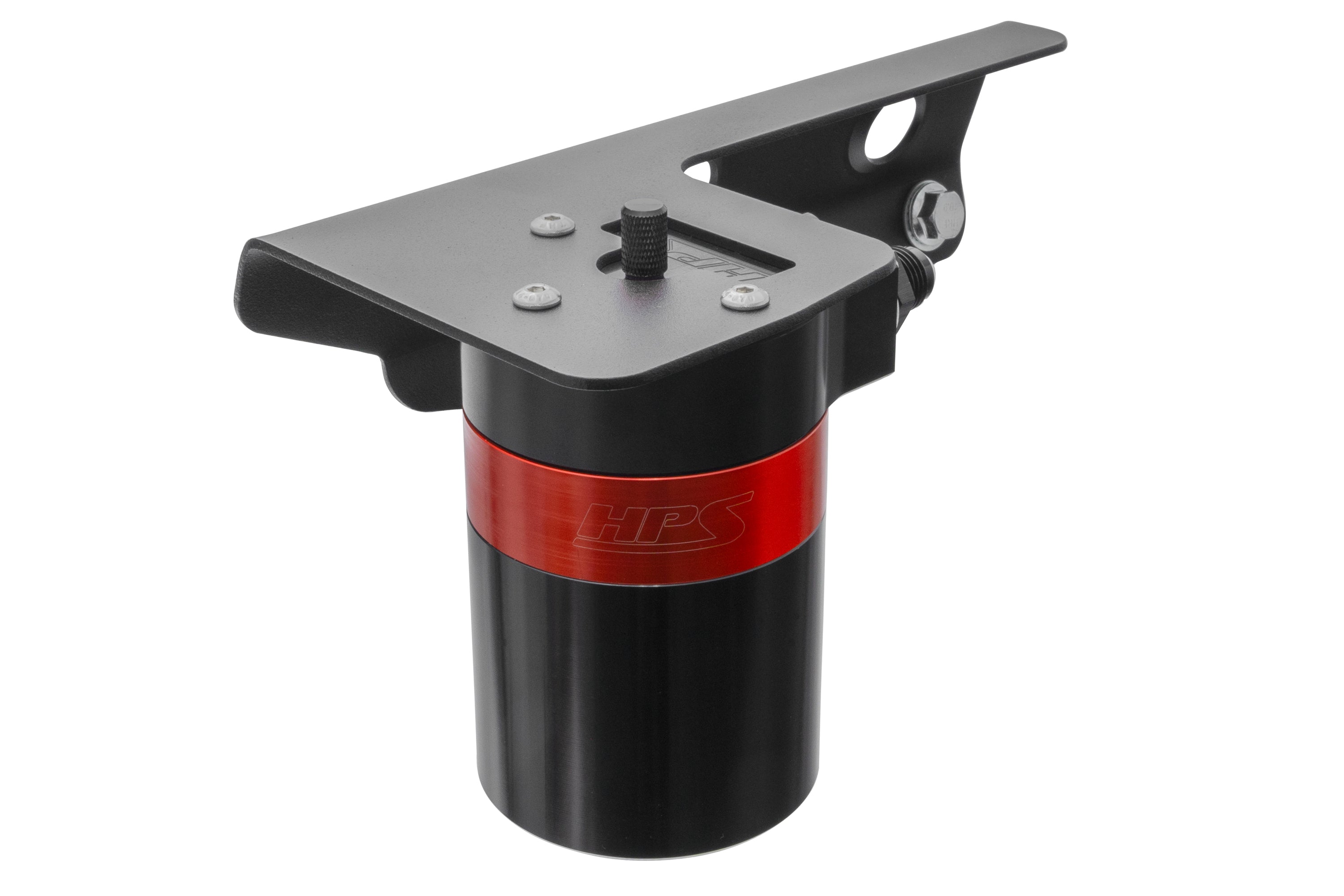 HPS Performance Aluminum Oil Catch Can Kit 2016-2023 Toyota Tacoma 3.5L V6, 860-021