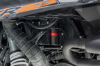 HPS Performance Aluminum Oil Catch Can Kit Installed 2016-2022 Polaris RZR XP 4 Turbo S S4 860-023