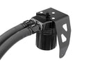 HPS Performance Black Aluminum Oil Catch Can Kit 5th Gen Toyota Land Cruiser 2.4L Turbo J250 860-024WB