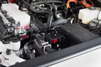 HPS Performance Aluminum Oil Catch Can Kit installed 5th Gen Toyota Land Cruiser J250 2.4L Turbo 860-024