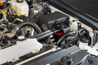 HPS Performance Aluminum Oil Catch Can Kit installed 5th Gen Toyota Land Cruiser 2.4L Turbo 860-024