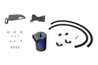 HPS Performance Blue Billet Aluminum Oil Catch Can Kit Installed 2006-2015 Lexus IS250 C 2.5L IS350 3.5L V6 XE20 860-025BL