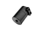 HPS Performance Aluminum Oil Catch Can Kit 2010-2015 Lexus IS250 C 2.5L V6, Black, 860-025WB