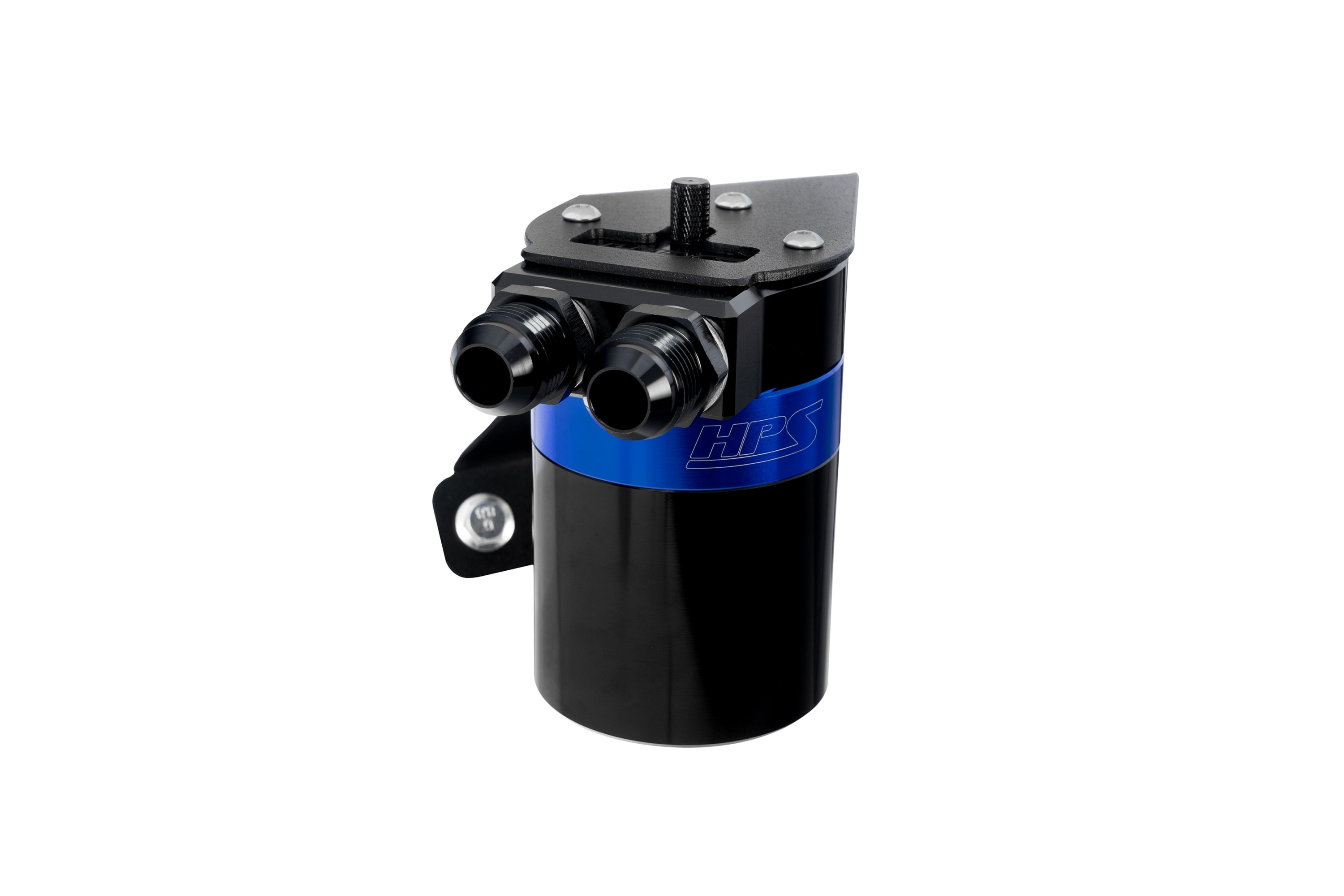 HPS Performance Blue Aluminum Oil Catch Can Kit 2nd Gen Toyota GR86 ZN8 Subaru BRZ ZD8 2.4L FA24D 860-026BL