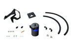 HPS Performance Blue Aluminum Oil Catch Can Kit AOS 2012-2015 9th Gen Honda Civic Si 2.4L K24Z7 860-027BL
