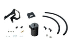 HPS Performance Black Aluminum Oil Catch Can Kit AOS 2012-2015 9th Gen Honda Civic Si 2.4L K24Z7 860-027WB
