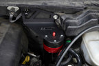 HPS Performance Aluminum Oil Catch Can Kit Installed 2015-2020 Ford F150 Pickup 2.7L 3.5L V6 Ecoboost Turbo 860-028