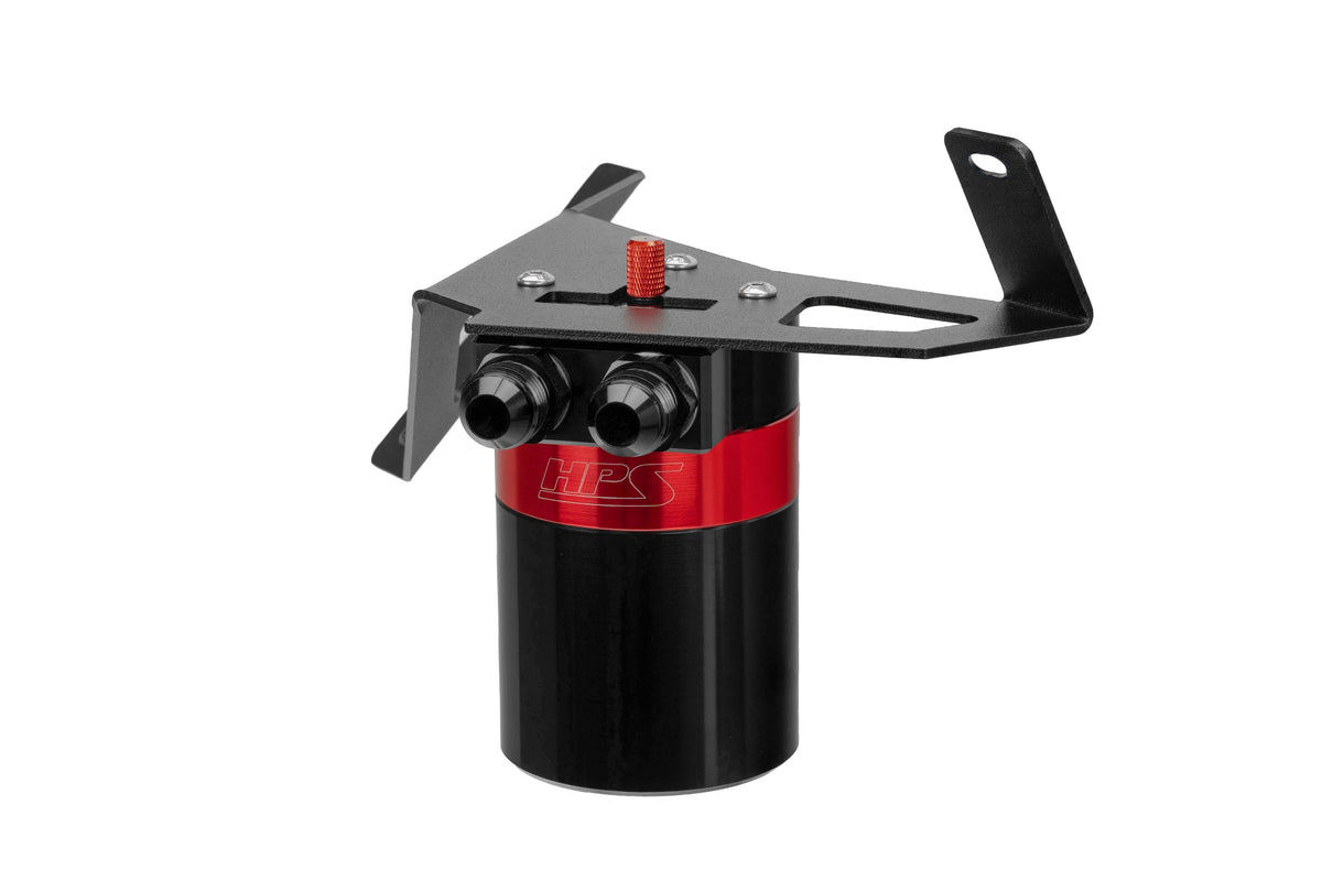 HPS Performance Aluminum Oil Catch Can Kit 2018-2025 Subaru Crosstrek 2.0L H4, 860-029, Open Box