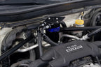 HPS Performance Blue Aluminum Oil Catch Can Kit Installed 1st Gen Toyota 86 Scion FRS ZN6 2013-2020 Subaru BRZ ZC6 2.0L FA20 860-026BL