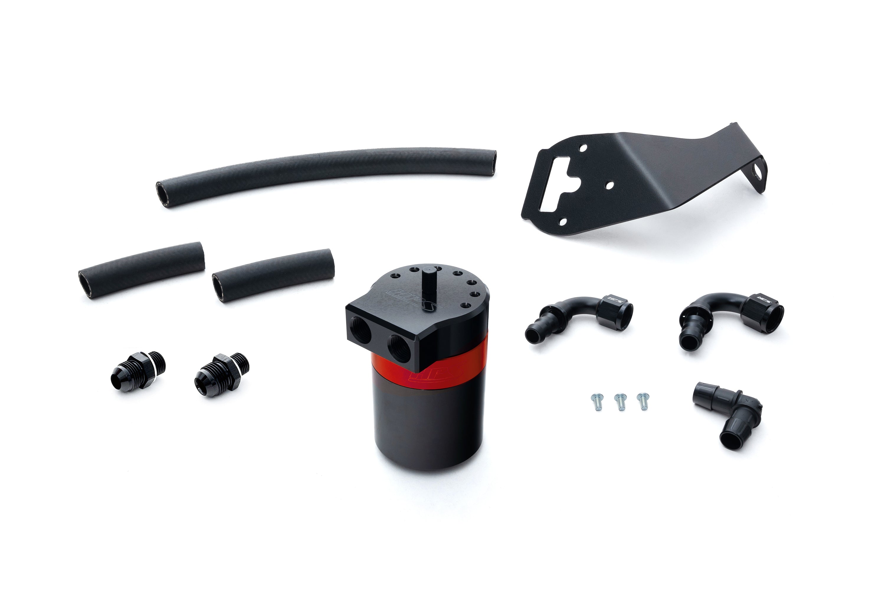 HPS Performance Aluminum Oil Catch Can Kit 1st Gen Scion FR-S 2.0L