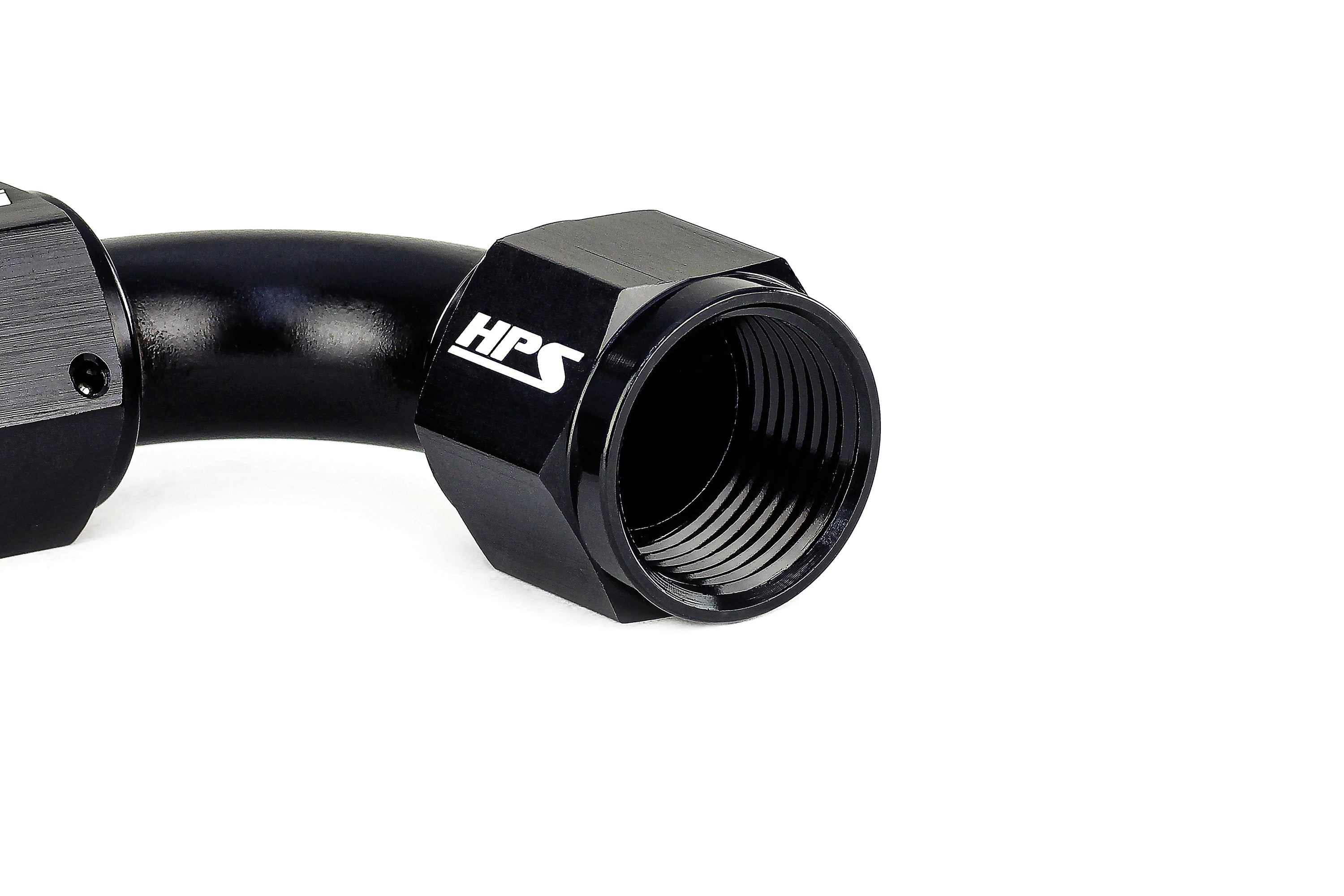 HPS Performance Black Aluminum AN Female to Female Swivel Coupler Adapter -3 -4 -6 -8 -10 -12