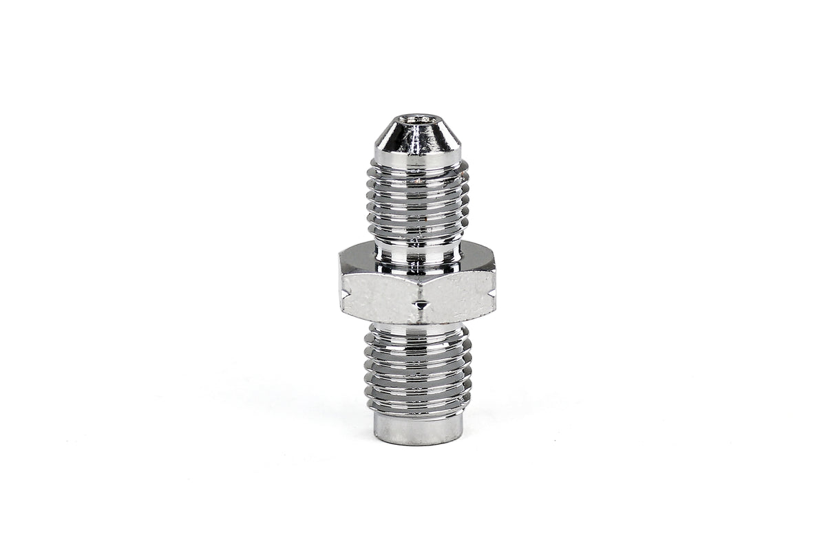 HPS Performance AN Male Flare to Female Metric Thread Inverted Flare Adapter, Steel
