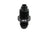 HPS Performance Aluminum AN Male to Metric Thread Male O-Ring Tip Adapter Black M18x1.5