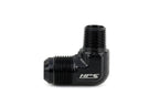 HPS Performance AN Flare to NPT / Metric Adapter, Aluminum, Black
