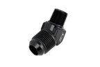 HPS Performance AN Flare to NPT / Metric Adapter, Aluminum, Black