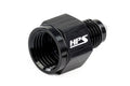 HPS Performance Black Aluminum AN Female to AN Male Reducer Adapter -3 -4 -6