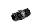 HPS Performance Black Aluminum NPT Male To NPT Male Union Coupler Adapter 1/8" 1/4"