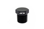 HPS Performance AN Fittings NPT Plug, Aluminum Black