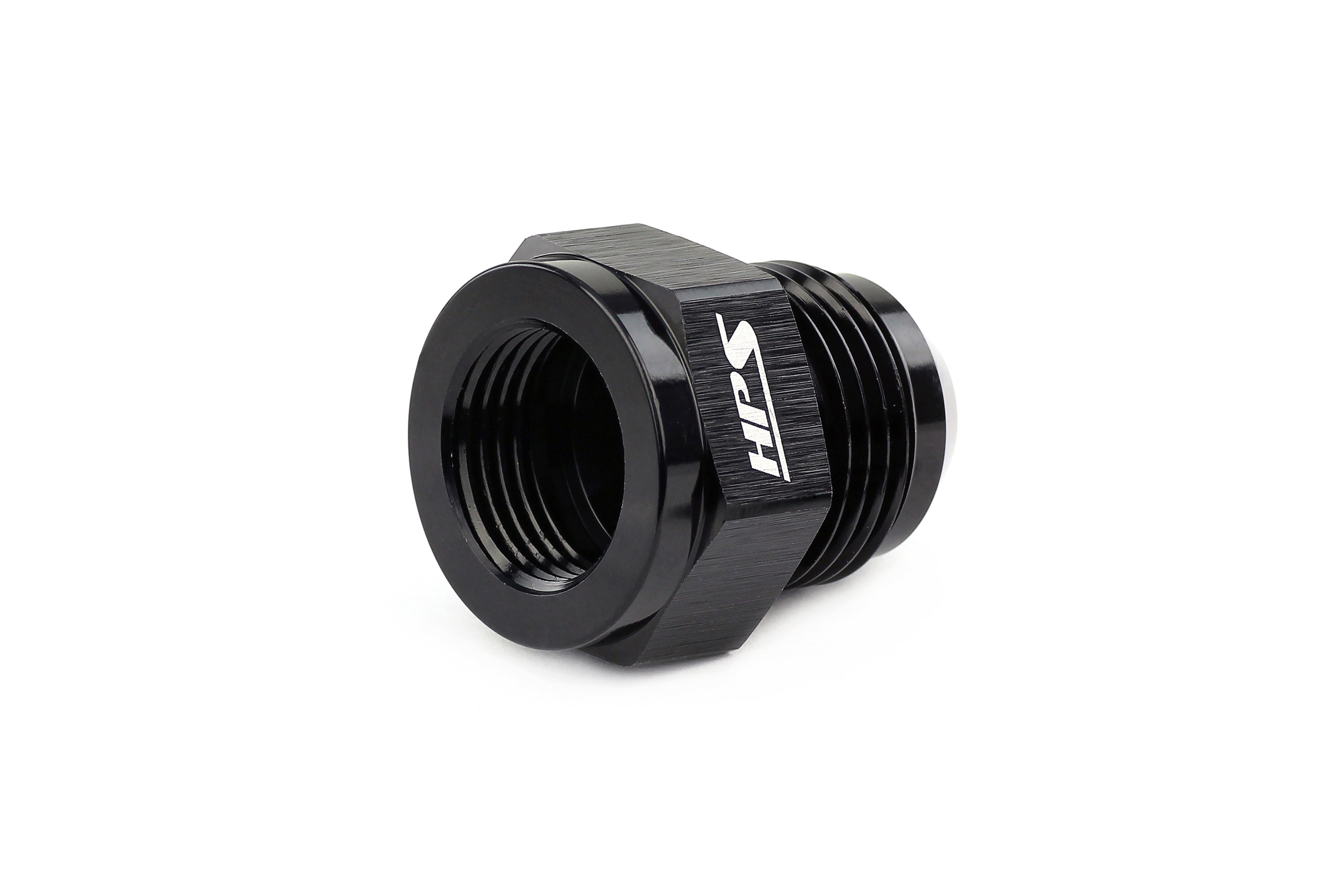 HPS Performance -10 -12 -16 Female AN to Male AN Flare Expander Adapter Aluminum Black