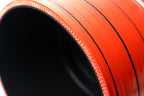 HPS 4" Ultra High Temp Silicone Air Intake Hose Hump Coupler, compatible with Caterpillar CAT part # 268-4743, 217-7088
