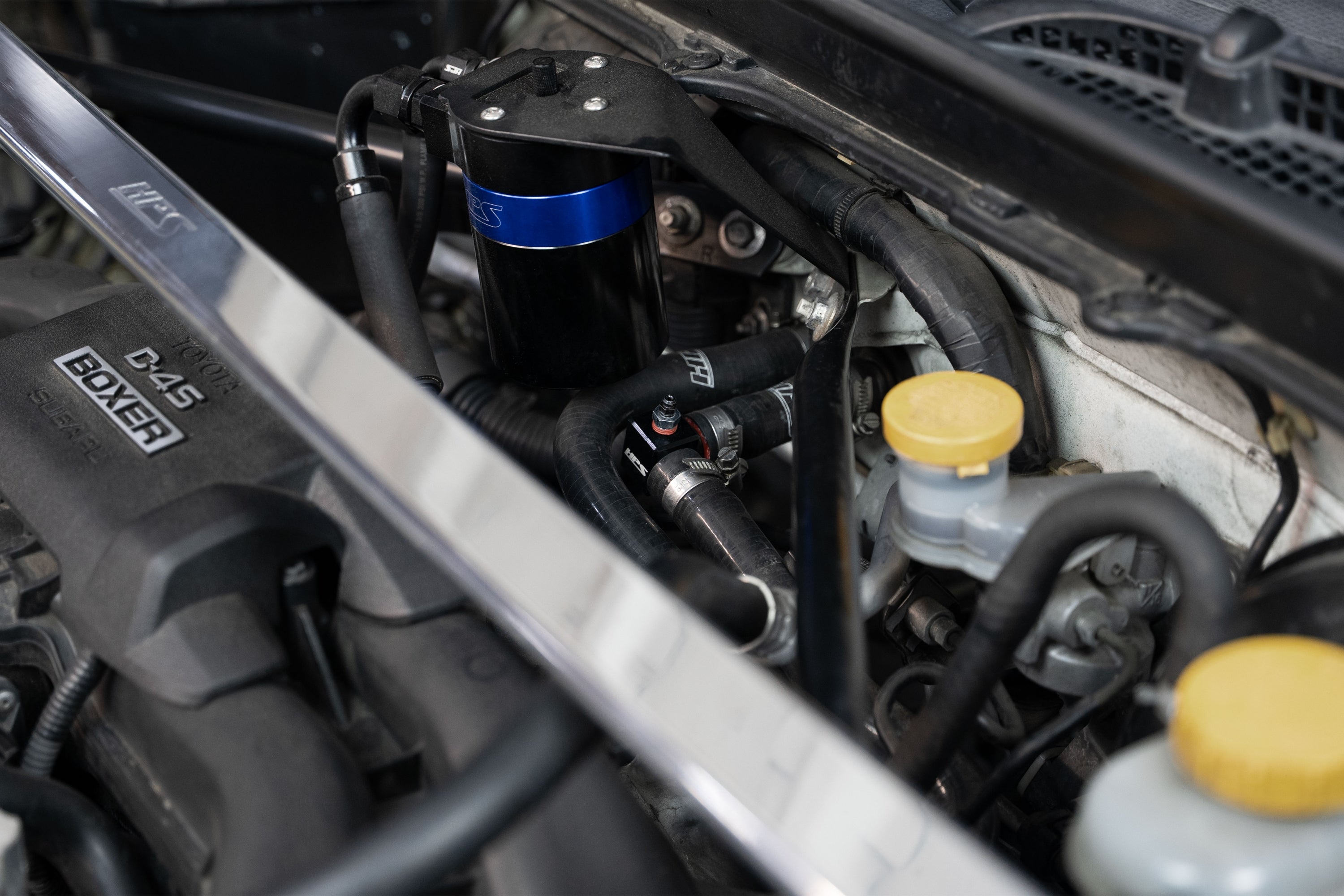 HPS Performance Billet Aluminum Coolant Bleed Valve Kit 2022-2026 Toyota GR86 2.4L H4, CBVK-1001